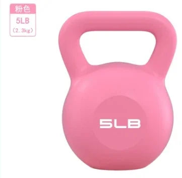 Gym Indoor Commercial Household Multicolor Kettlebell Fitness Strength Training 15LB Kettlebell