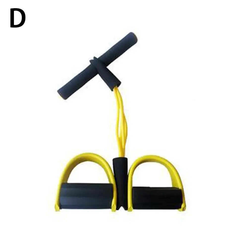 Pedal Resistance Band Latex Bodybuilding Expander Exercise Equipment Tension Pull Stretching Rope Up Tummy Trimmer Yoga Sit